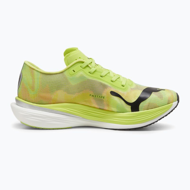 Scarpe da corsa da uomo PUMA Deviate Nitro Elite 2 Psychedelic Rush verde 9