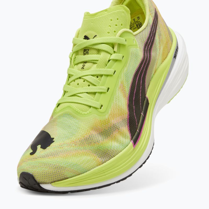 Scarpe da corsa da uomo PUMA Deviate Nitro Elite 2 Psychedelic Rush verde 12