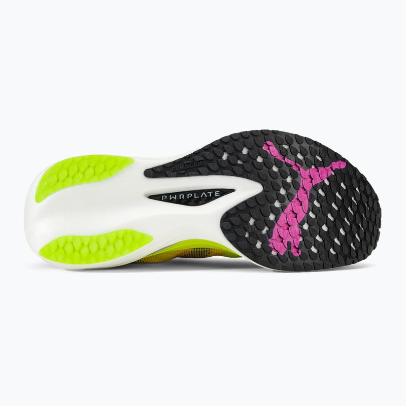 Scarpe da corsa da uomo PUMA Deviate Nitro Elite 2 Psychedelic Rush verde 4
