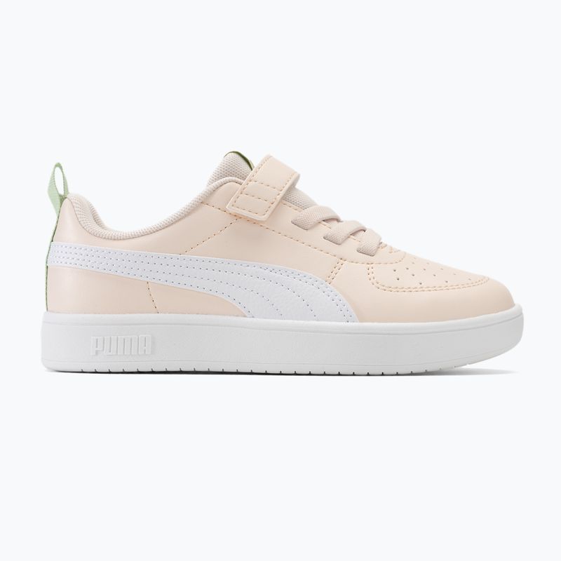 Scarpe da bambino PUMA Rickie AC+ PS rosebay/puma bianco/verde puro 2