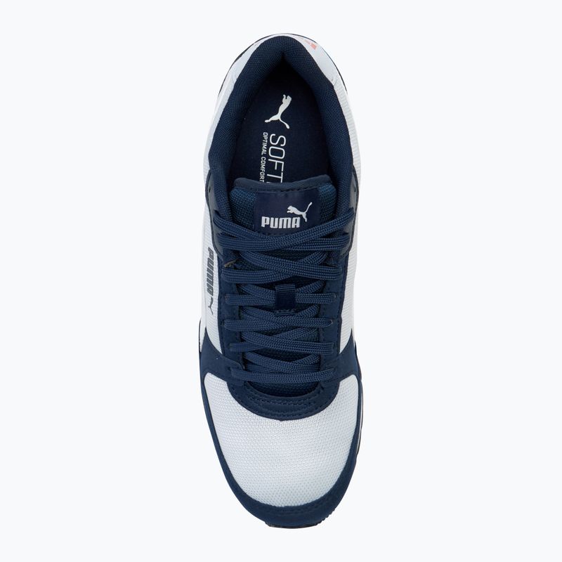 PUMA ST Runner v3 Mesh scarpe argento/bianco/club navy/per sempre rosso/nero 5