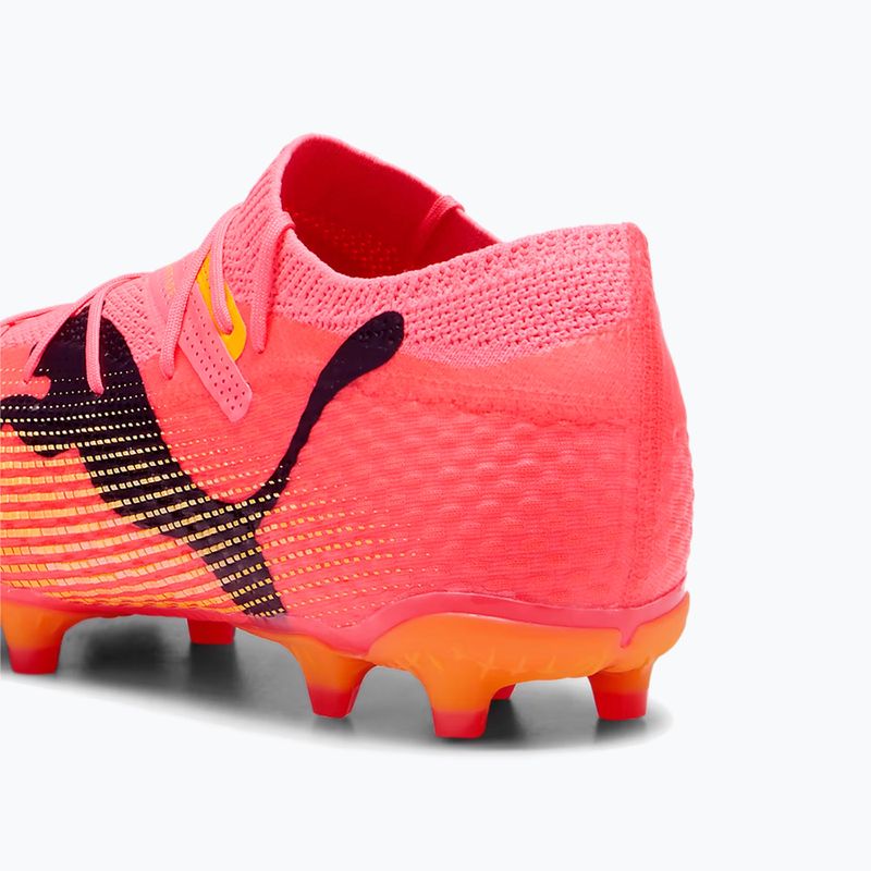 PUMA Future 7 PRO+ FG/AG sunset glow/puma nero/sun stream scarpe da calcio 13