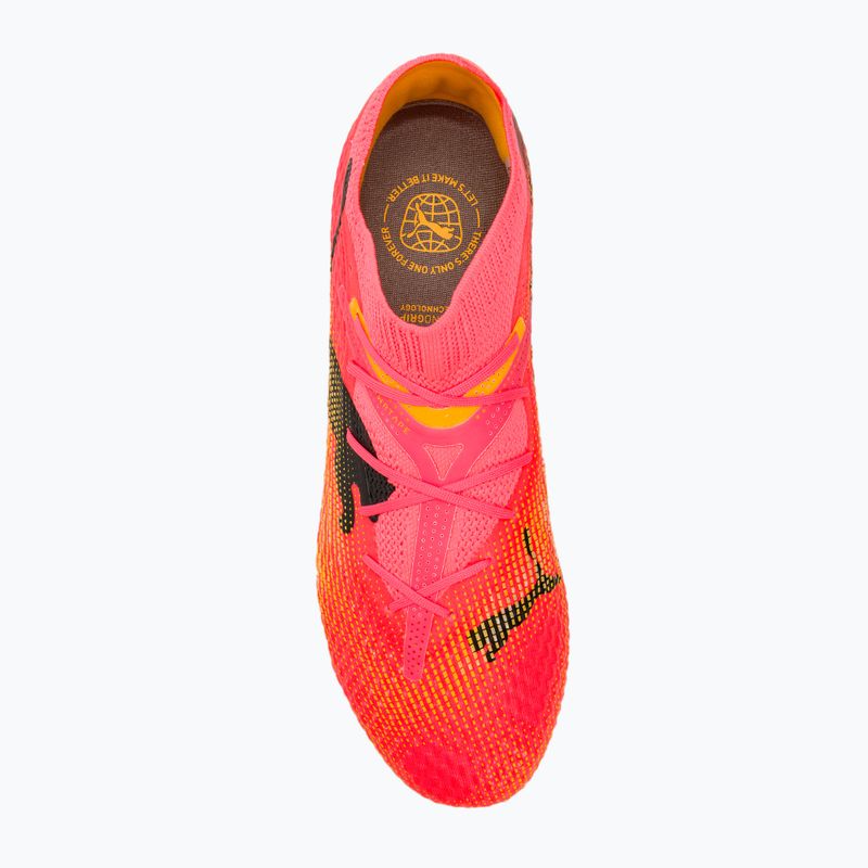 PUMA Future 7 PRO+ FG/AG sunset glow/puma nero/sun stream scarpe da calcio 5