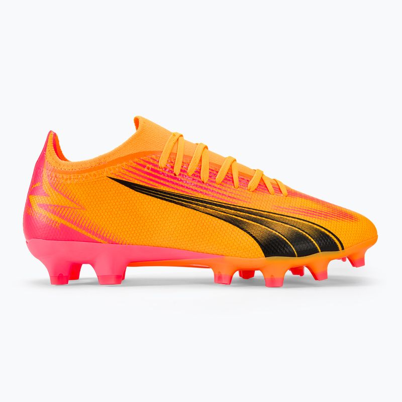 Scarpe da calcio PUMA Ultra Match FG/AG sunset glow/puma nero/sun stream 2