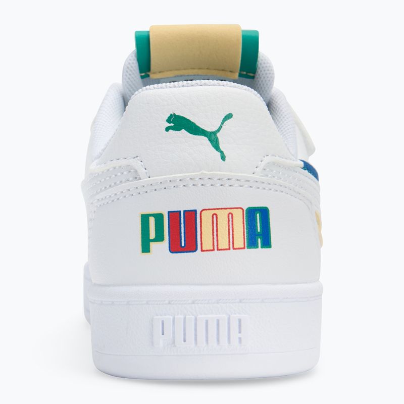 Scarpe da bambino PUMA Caven 2.0 Ready, Set, Better AC+ PS puma bianco/glassa di cobalto/verde scintillante 6