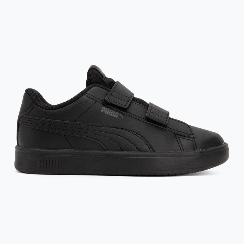 PUMA Rickie Classic V PS scarpe da bambino puma nero/grigio scuro freddo 2