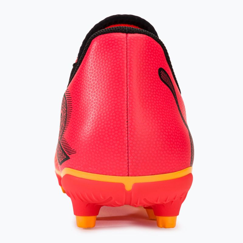 PUMA Future 7 Play FG/AG Jr scarpe da calcio bambino sunset glow/puma nero/sun stream 6