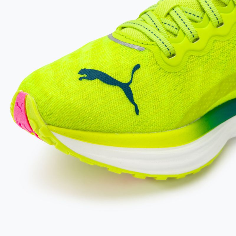 Scarpe da corsa da donna PUMA Deviate Nitro 2 verde 7