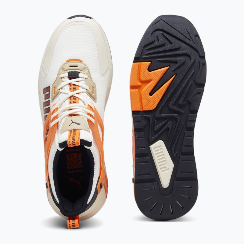 PUMA Pacer+ caldo bianco/arancione/alpino scarpe da neve 11