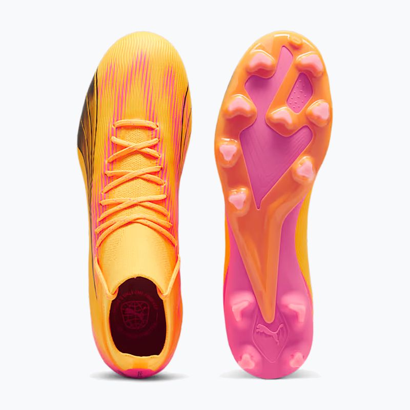 Scarpe da calcio PUMA Ultra Pro FG/AG sunset glow/puma nero/sun stream 11