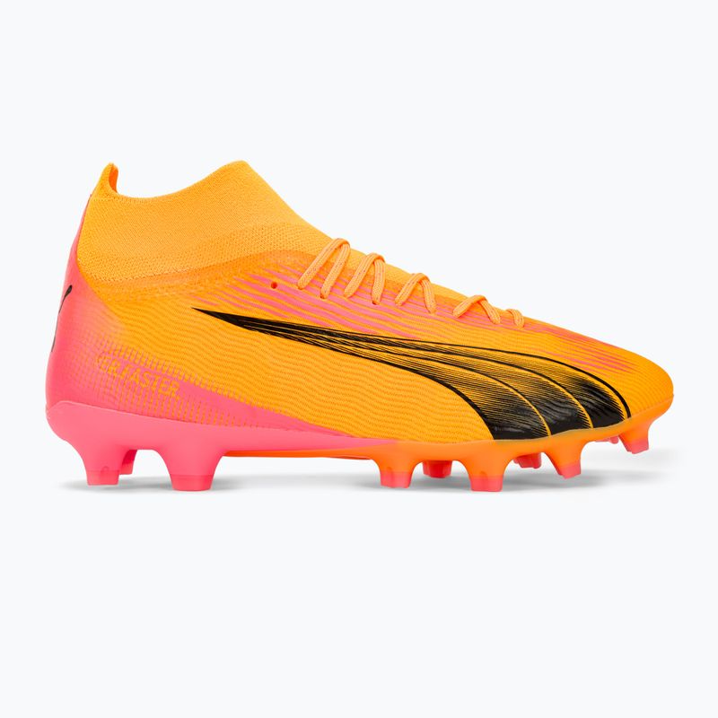 Scarpe da calcio PUMA Ultra Pro FG/AG sunset glow/puma nero/sun stream 2