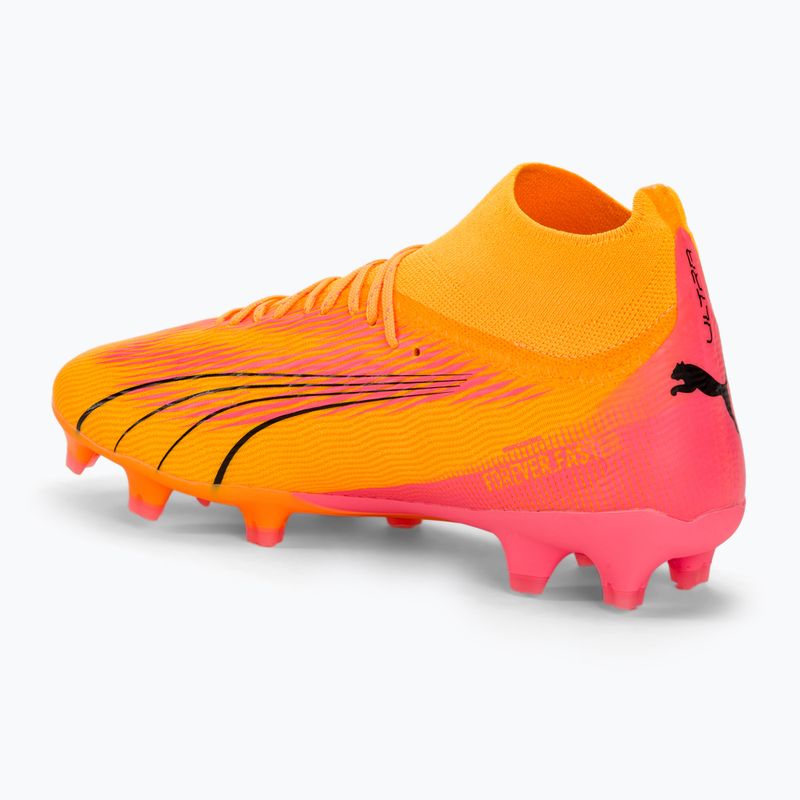 Scarpe da calcio PUMA Ultra Pro FG/AG sunset glow/puma nero/sun stream 3
