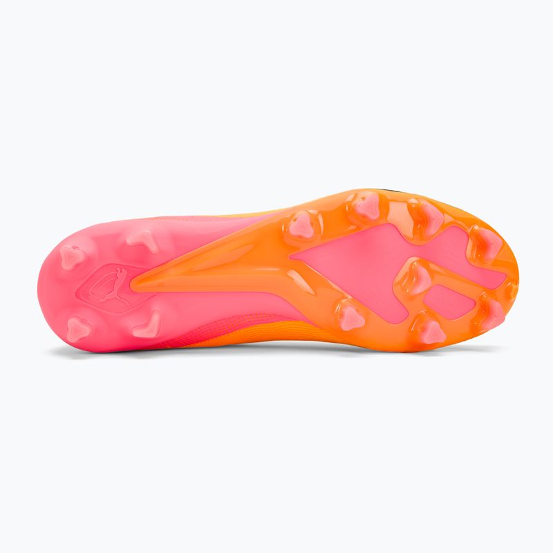 Scarpe da calcio PUMA Ultra Pro FG/AG sunset glow/puma nero/sun stream 4