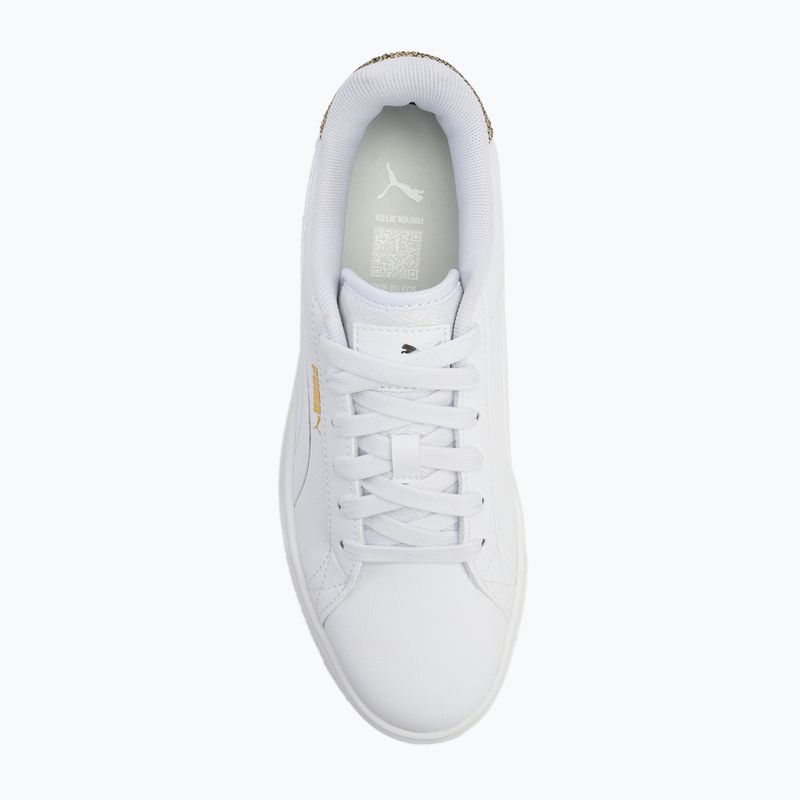 PUMA Karmen Metallic Shine scarpe da donna puma bianco/puma argento/puma oro 5