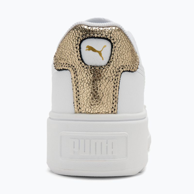PUMA Karmen Metallic Shine scarpe da donna puma bianco/puma argento/puma oro 6