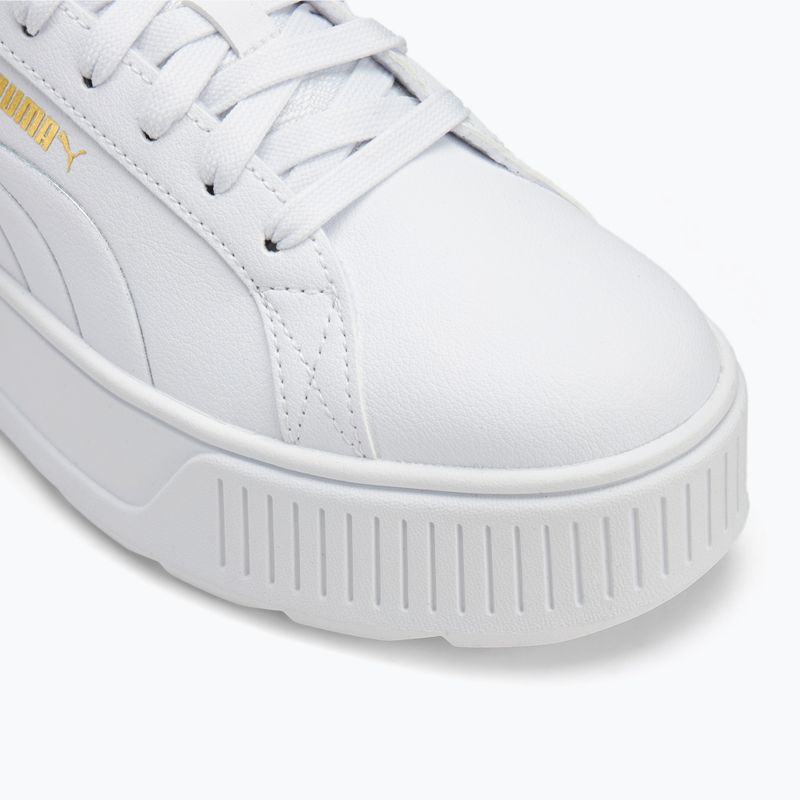 PUMA Karmen Metallic Shine scarpe da donna puma bianco/puma argento/puma oro 7