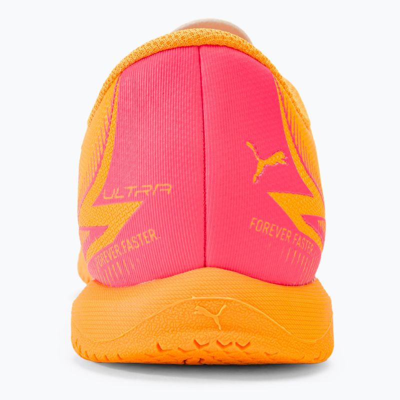 PUMA Ultra Play TT Jr scarpe da calcio per bambini sunset glow/puma nero/sun stream 6