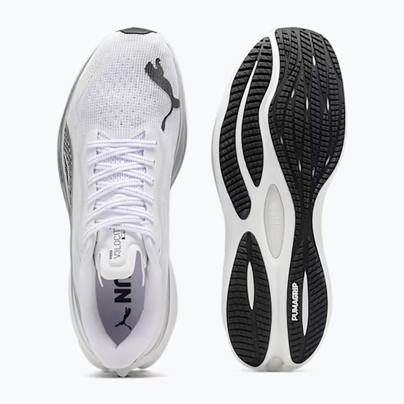 Scarpe da corsa da uomo PUMA Velocity Nitro 3 bianco 4