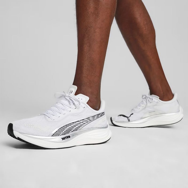 Scarpe da corsa da uomo PUMA Velocity Nitro 3 bianco 7