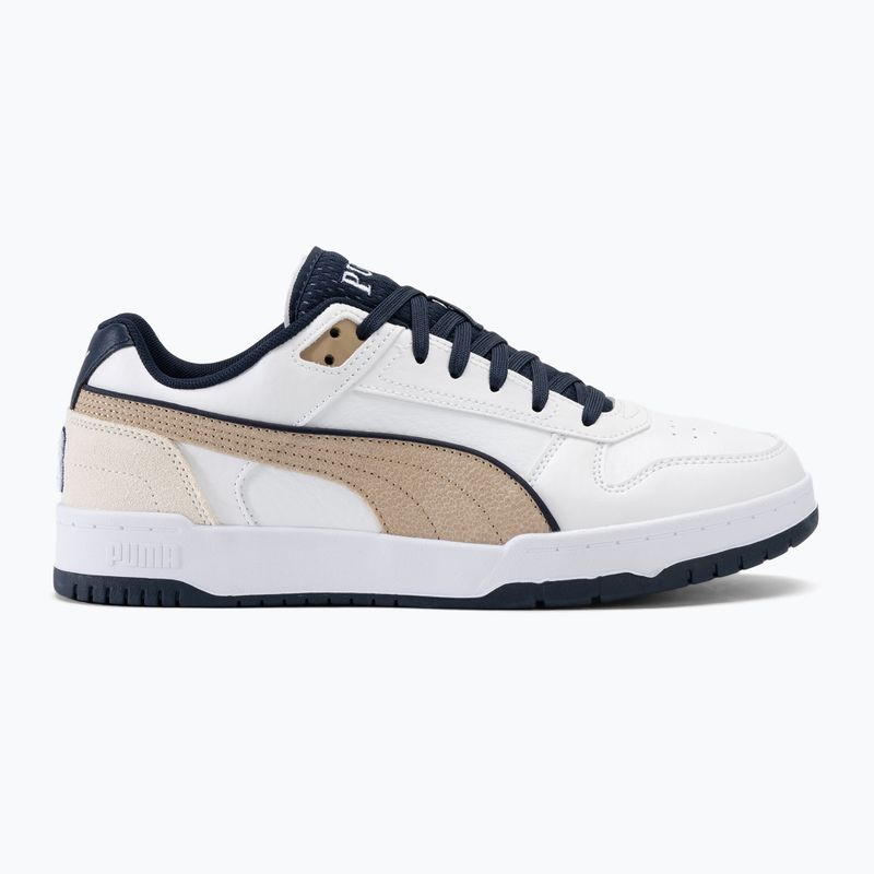 PUMA RBD Game Low Retro Club scarpe puma bianco/club navy/prairie tan 2