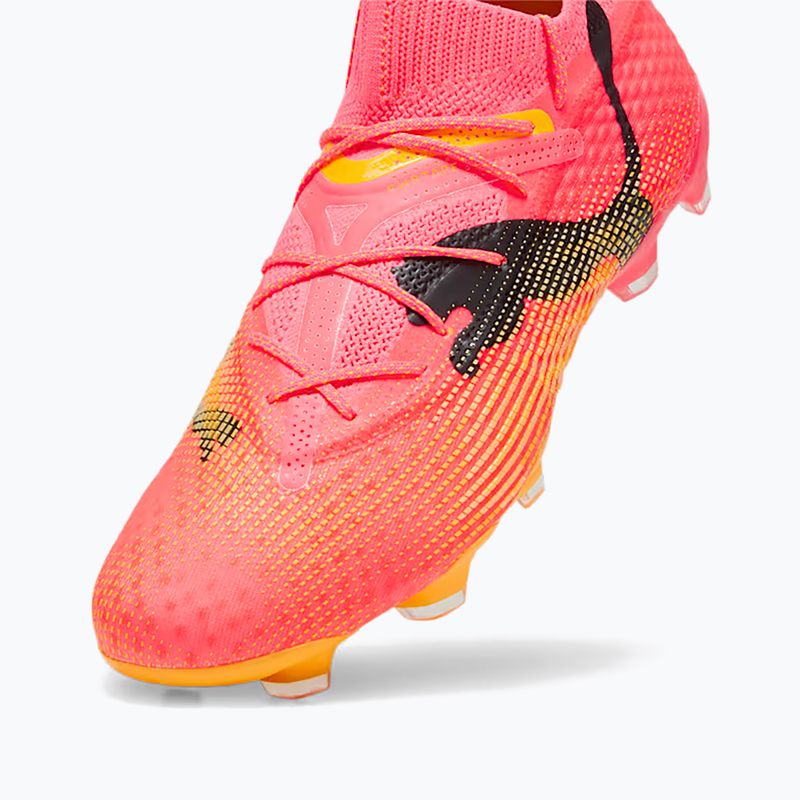 PUMA Future 7 Ultimate FG/AG sunset glow/puma nero/sun stream scarpe da calcio 12