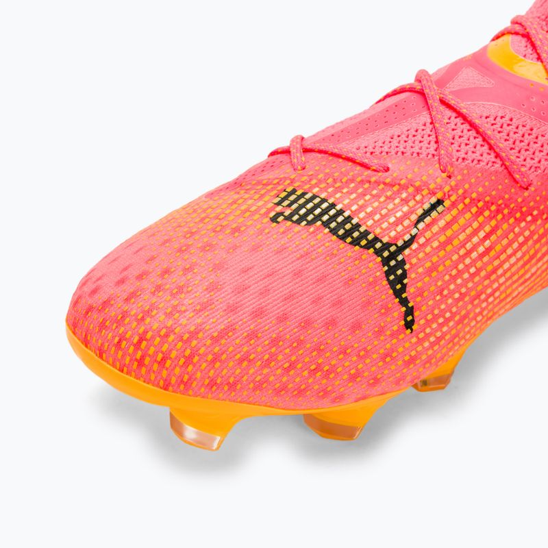 PUMA Future 7 Ultimate FG/AG sunset glow/puma nero/sun stream scarpe da calcio 7