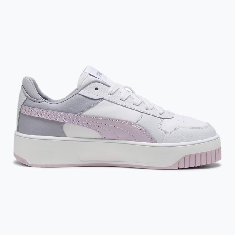 PUMA Carina Street scarpe da donna puma bianco/grape mist/puma argento 2