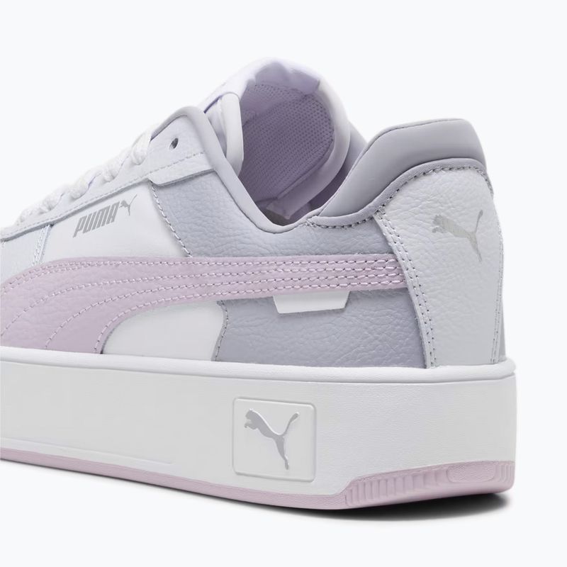 PUMA Carina Street scarpe da donna puma bianco/grape mist/puma argento 6