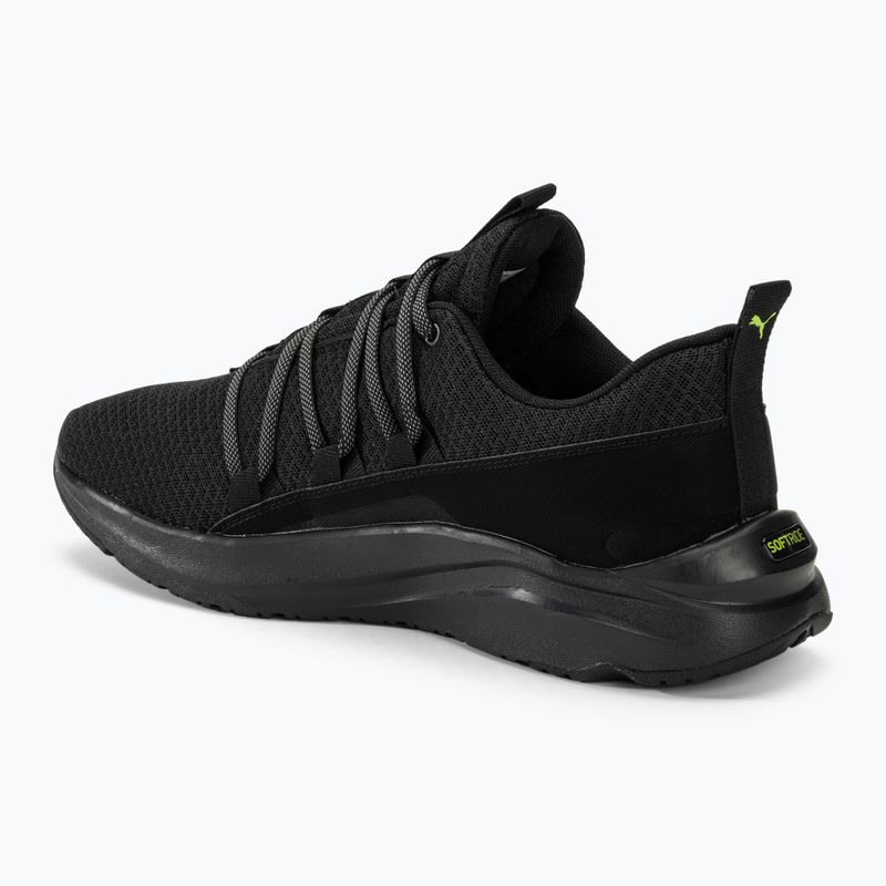 Scarpe da corsa da uomo PUMA Softride One4All nero 3