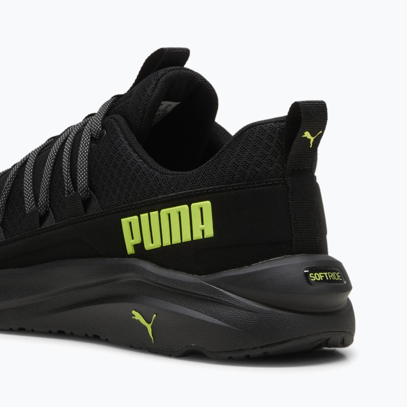 Scarpe da corsa da uomo PUMA Softride One4All nero 8