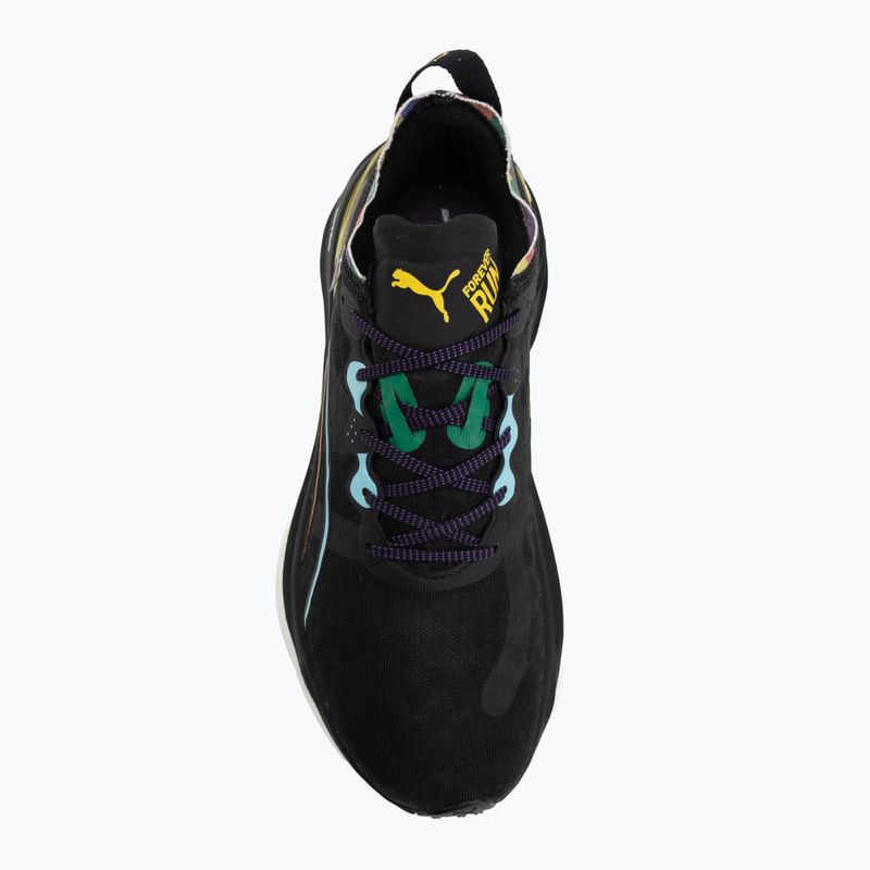 Scarpe da corsa donna Puma ForeverRun Nitro Love Marathon black/green/blue/orange/yellow/white 5