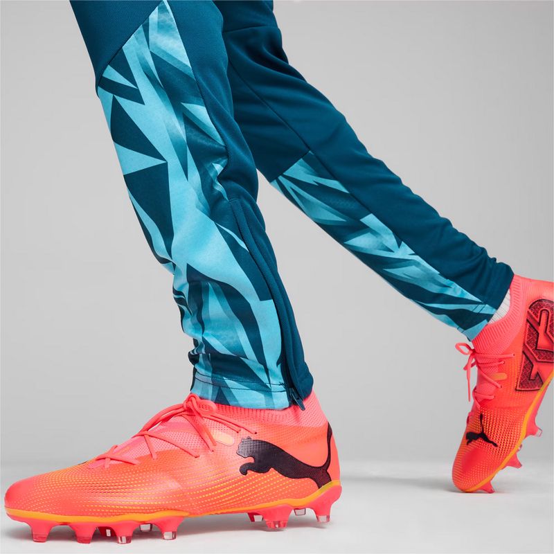PUMA Future 7 Match FG/AG sunset glow/puma nero/sun stream scarpe da calcio 15