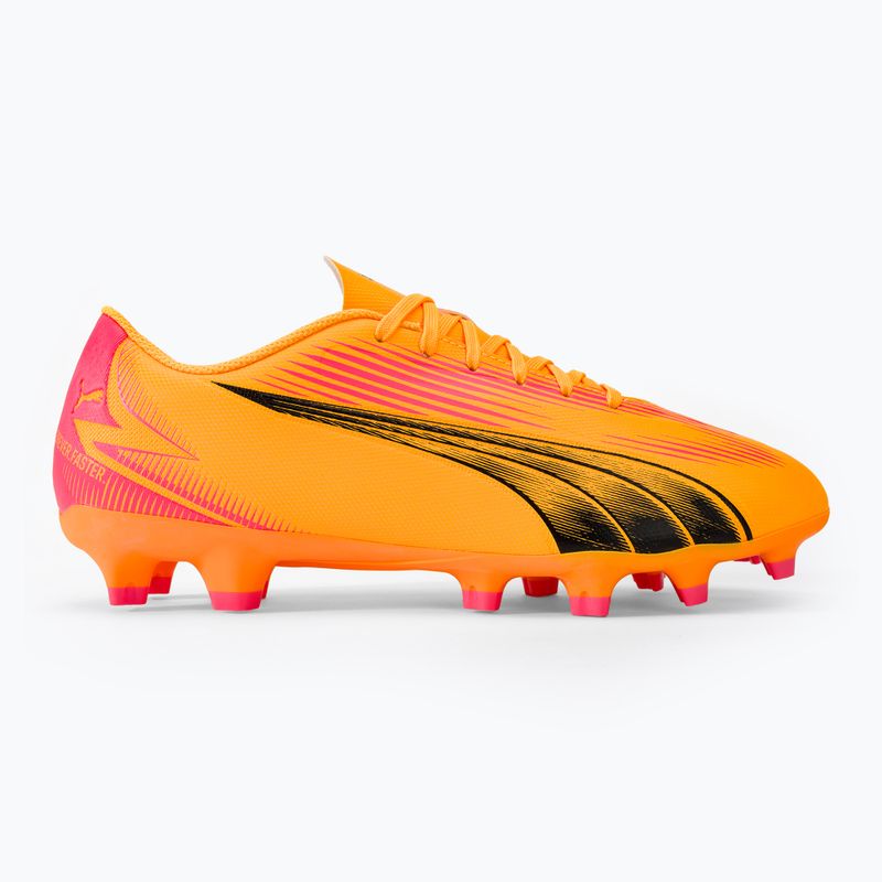 Scarpe da calcio PUMA Ultra Play FG/AG sunset glow/puma nero/sun stream 2