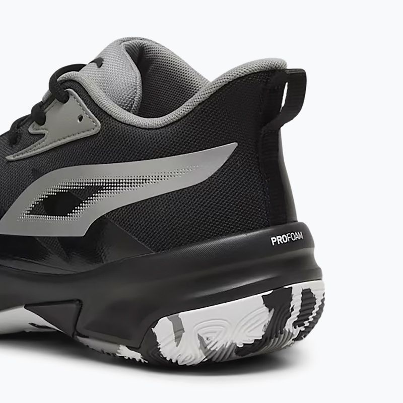 Scarpe da basket da uomo PUMA Genetics puma nero/stormy slate 12