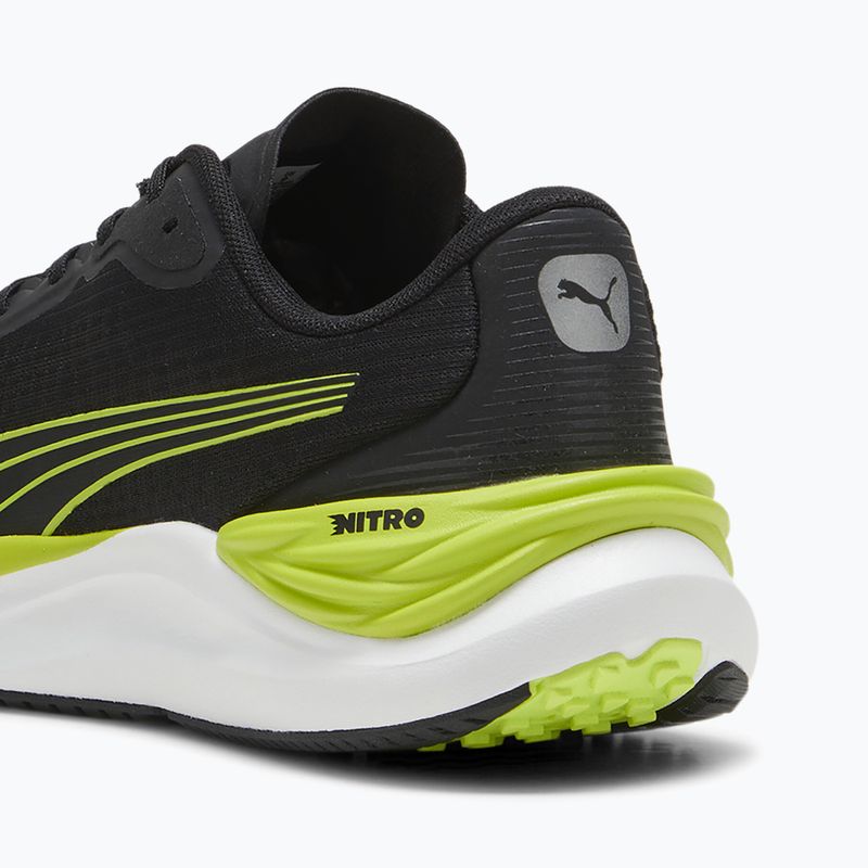 Scarpe da corsa da uomo PUMA Electrify Nitro 3 nero 9