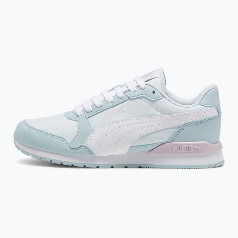 PUMA ST Runner v3 NL scarpe da bambino con goccia di rugiada/puma bianco/turchese surf/nebbia d'uva 9