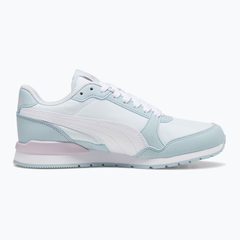 PUMA ST Runner v3 NL scarpe da bambino con goccia di rugiada/puma bianco/turchese surf/nebbia d'uva 10