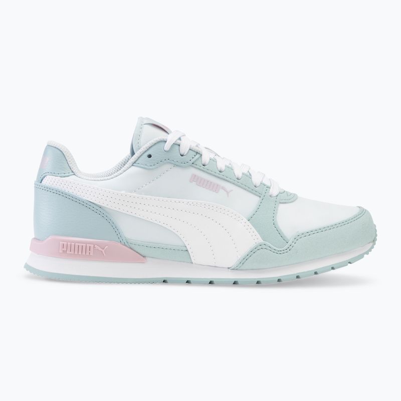 PUMA ST Runner v3 NL scarpe da bambino con goccia di rugiada/puma bianco/turchese surf/nebbia d'uva 2