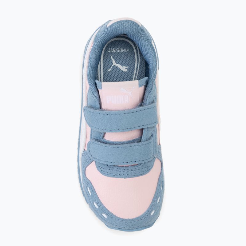 PUMA Cabana Racer SL 20 V Inf scarpe da bambino sussurro di rosa/puma bianco/azzurro 5
