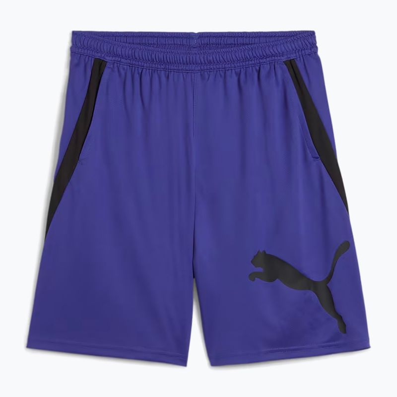 Pantaloncini da uomo PUMA Train All Day 8 Knit blu zen