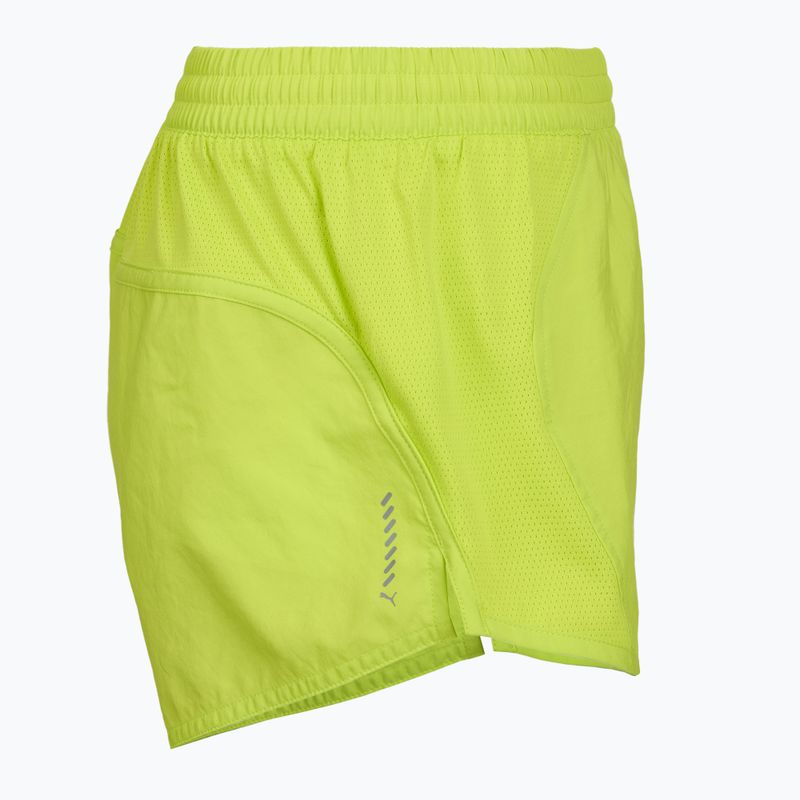 Pantaloncini da corsa da uomo Puma Run Favorite Velocity 3" Shorts lime 3