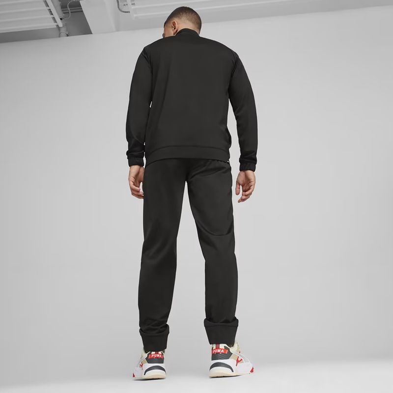 Tuta da uomo PUMA Power Poly nero 4