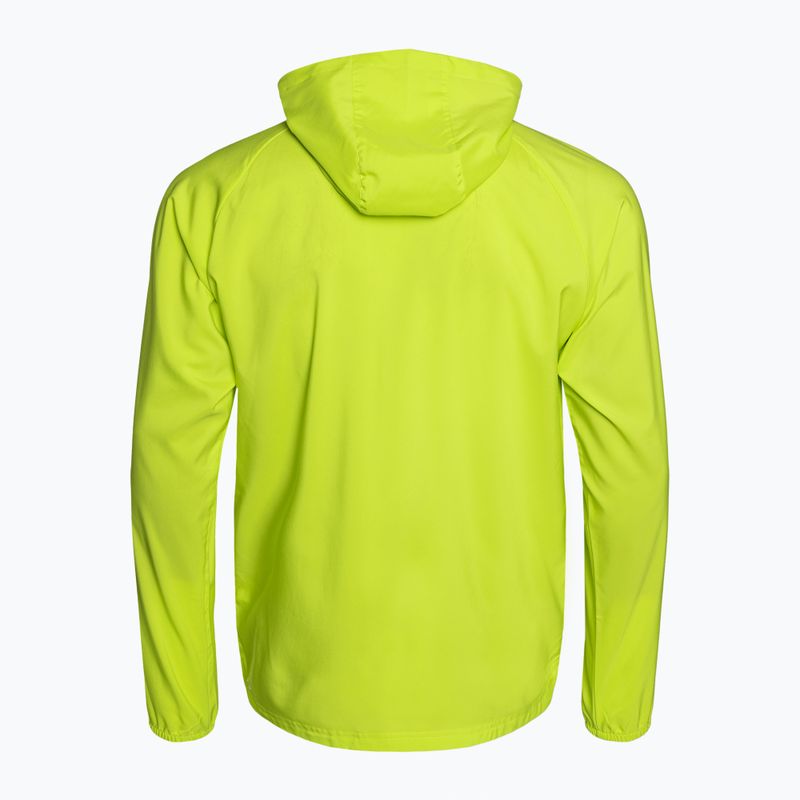 Giacca da corsa da uomo PUMA Run Favoriteoven con cappuccio verde 2