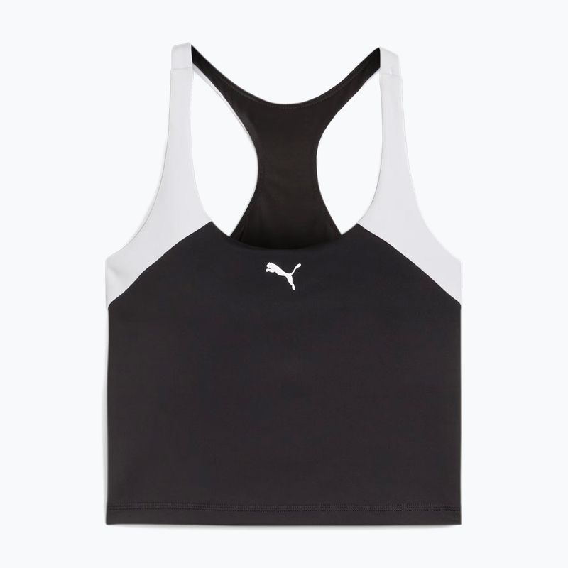 Maglietta PUMA Train All Day 2:1 donna puma nero/puma bianco