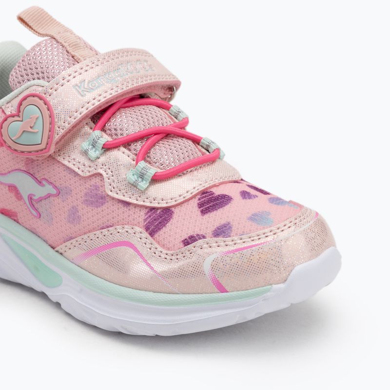 Scarpe da bambino KangaROOS K-SLG Lovin EV acqua di rose/menta 7