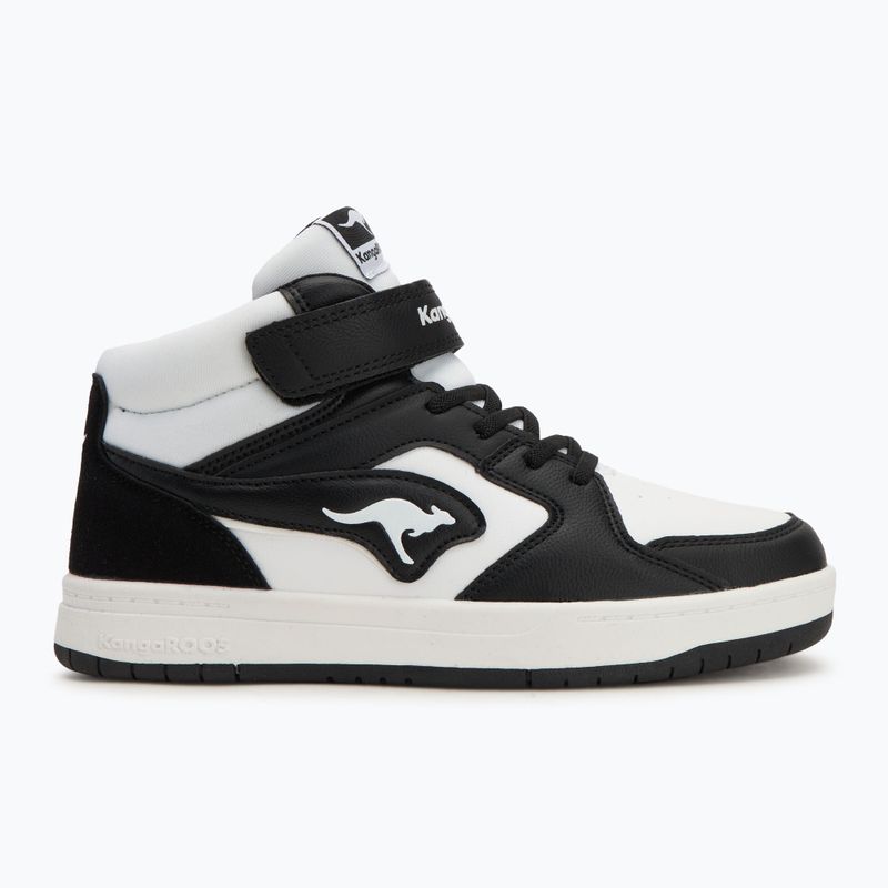 KangaROOS K-CP Hogan EV jet nero/bianco scarpe da bambino 2