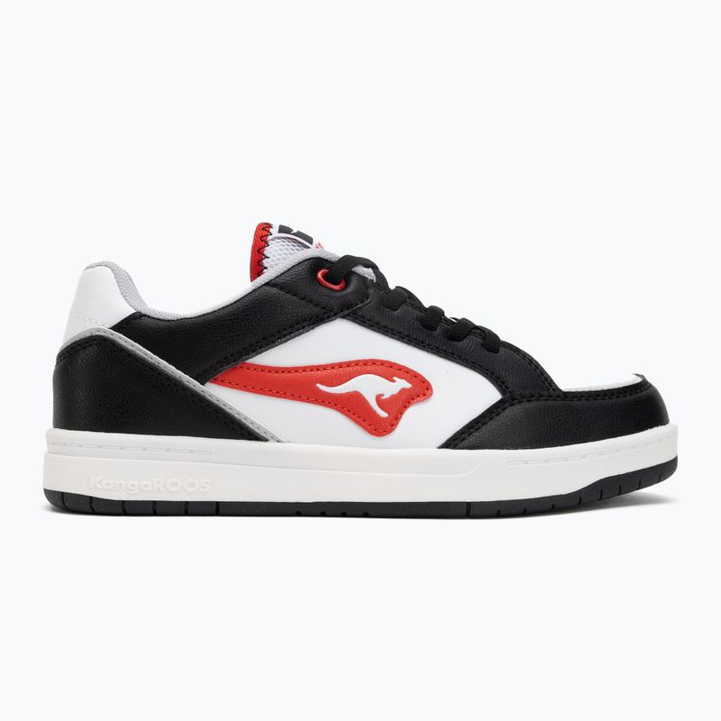 Scarpe da bambino KangaROOS K-CP Dallas jet nero/rosso fuoco 2