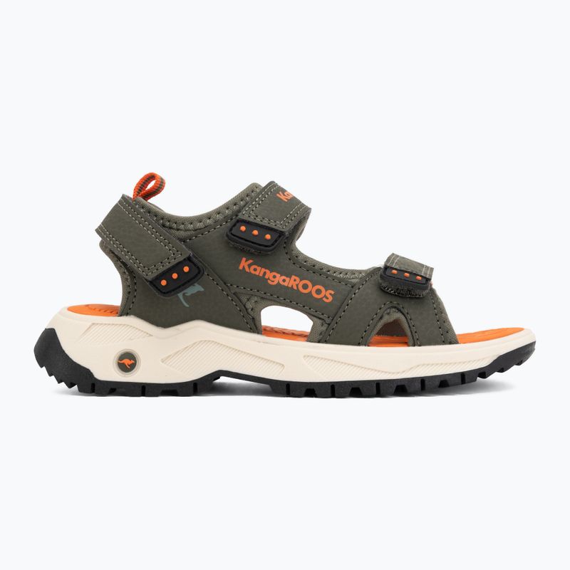 Sandali per bambini Kangaroos K-AS Ture olive/flame 2