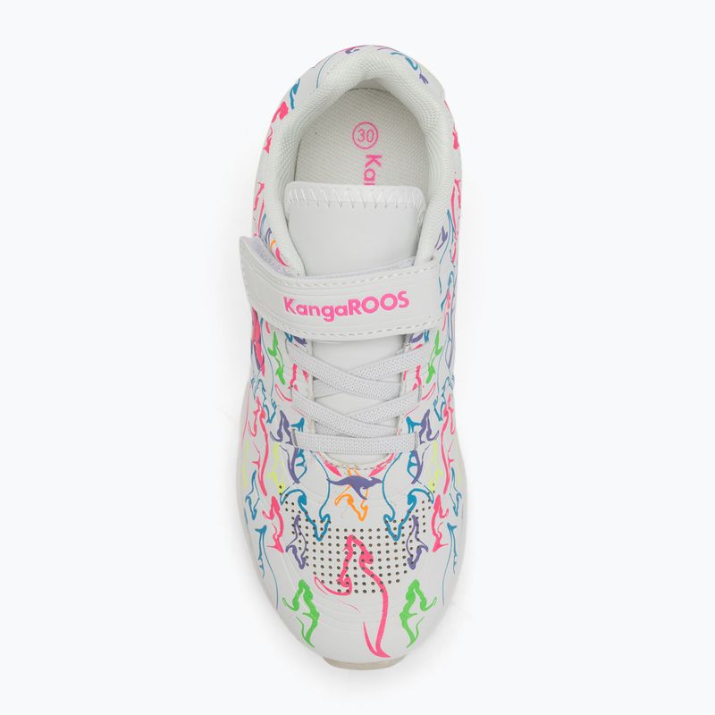 KangaROOS KX-Mega Multi EV 0090 bianco/multi scarpe da bambino 5