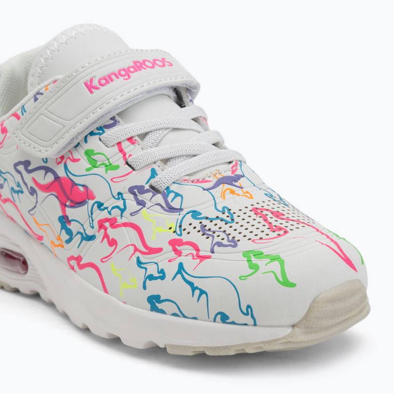 KangaROOS KX-Mega Multi EV 0090 bianco/multi scarpe da bambino 7